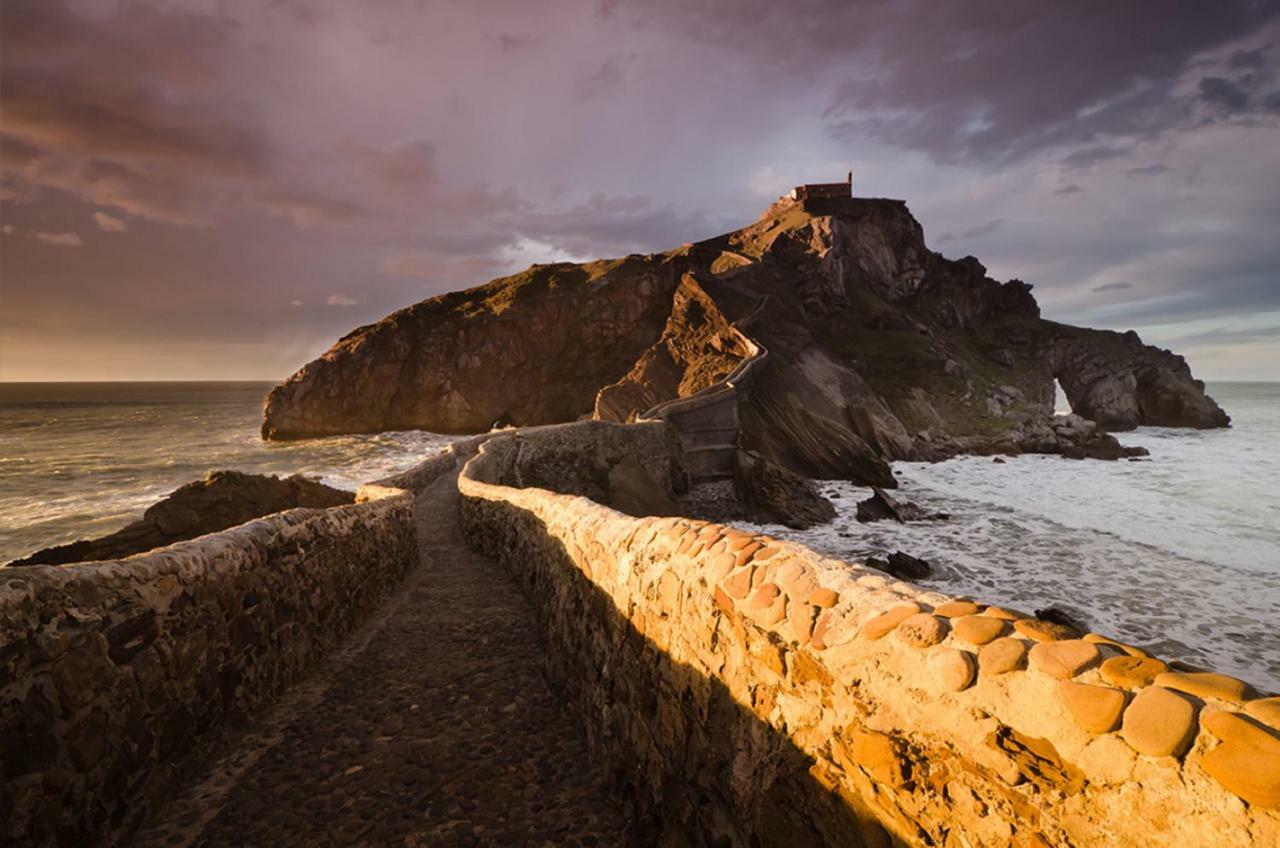 La Casa Roja Cerca Del Guggenheim Villa Plentzia Buitenkant foto